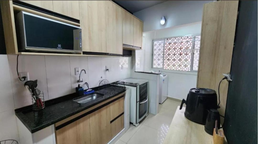Apartamento Na Quadra Da Praia Santos  Buitenkant foto